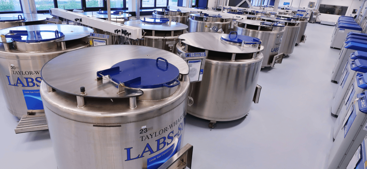 Grote cryogene opslagvaten